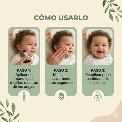 Alivio suave para la dentición de tu bebé