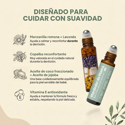 Alivio suave para la dentición de tu bebé