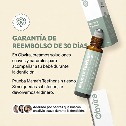 Alivio suave para la dentición de tu bebé
